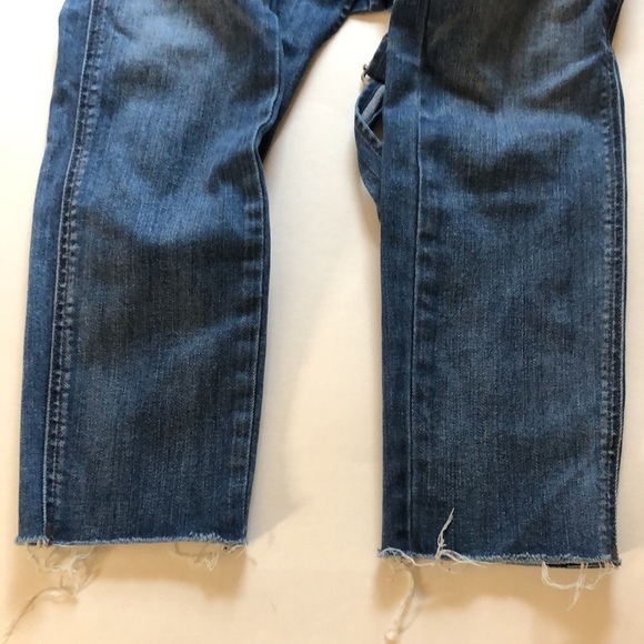 Madewell Kemp Mid Wash Skinny Overall Jeans - Picture 3 of 9